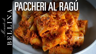 True Italian Pasta  Paccheri al Ragù [upl. by Axe256]