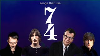 Songs that use 74 time [upl. by Garratt]