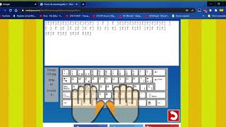 Curso de mecanografía 1 Vedoque Juegos Educativos Prof Mariano [upl. by Aratahs]