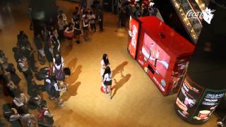 Guerrilla Marketing  CocaCola Dancing Vending Machine [upl. by Aiekam]