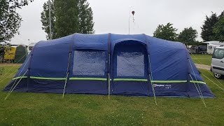 Putting up our Berghaus Air 8 tent [upl. by Ettebab203]