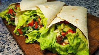 БУРРИТО с говядиной и овощами 🌟 Beef and vegetable Burrito [upl. by Nytram]