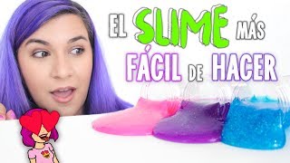 SLIME SIN PEGAMENTO SUUUPER FÁCIL [upl. by Filiano462]