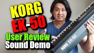 Korg EK50  Owner Review amp Demo [upl. by Yllah]