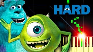 If I Didnt Have You  MONSTERS INC Theme  Piano Tutorial [upl. by Enautna]