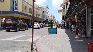 Walking Around Belize City  Belize Video Walk  HD 🇧🇿 [upl. by Neelloc275]