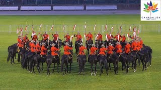 RCMP MUSICAL RIDE CANADA 150 Vancouver Burnaby 2017 [upl. by Aromas]