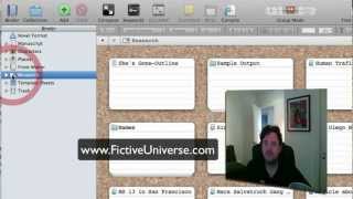 Scrivener Tutorial Research [upl. by Nagn228]