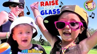 RAISE YOUR GLASS Funnel Vision MUSIC VIDEO [upl. by Egamlat]