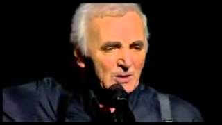 Charles Aznavour Emmenez moi  live [upl. by Ahsiekan]