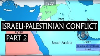 IsraelPalestine conflict  Summary on a Map [upl. by Tserrof]