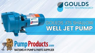 Goulds J7S Shallow Well Jet Pump [upl. by Lothaire]