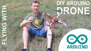 Flying with Arduino drone awardwinning DIY project [upl. by Cohdwell]