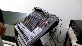 Behringer Xenyx X2442USB Mixer review [upl. by Ateinotna]