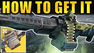 Destiny 2 How to Get the XENOPHAGE Exotic Machine Gun  Shadowkeep [upl. by Sihtam]