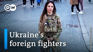 Meet the foreign fighters joining Ukraines battle with Russia  DW News [upl. by Lilias158]