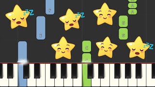 Twinkle Twinkle Little Star  Easy Piano Tutorial [upl. by Herries]