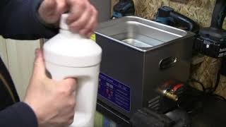 10 Liter Ultraschall Reinigungsgerät Test  Vergaser Reinigung [upl. by Enail]