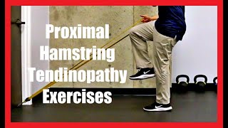 Proximal Hamstring Tendinopathy Exercises [upl. by Siuluj746]