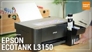 Dobra i tania drukarka urządzenie wielofunkcyjne  Epson EcoTank L3150 [upl. by Beaudoin]