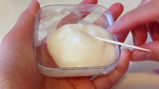 DIY Shampoo And Salt Slime [upl. by Aibsel]