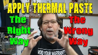 10 Ways on How to Apply Thermal Paste to Your CPU [upl. by Tarrance727]