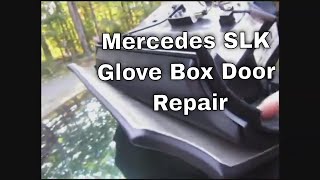 Mercedes SLK 250 Glovebox Repair [upl. by Mattson944]