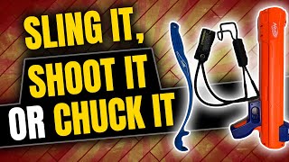 Sling it Shoot It or Chuck It  Tennis Ball Launcher Review [upl. by Norrv872]