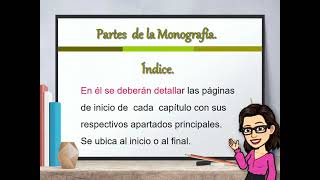 Partes de la Monografía [upl. by Atalayah839]