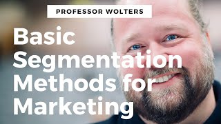 Basic Market Segmentation Models [upl. by Eniamirt]