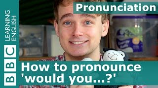 Pronunciation How to pronounce would you [upl. by Telrats]