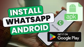 How to Install WhatsApp on Android [upl. by Auqemahs]