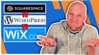 Wix vs Squarespace vs Wordpress which is right for you [upl. by Ecneitap267]