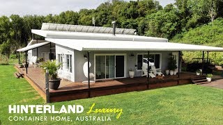 Hinterland Container Home by Container Build Group Australia [upl. by Anerres]