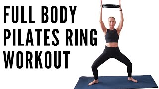 TOTAL BODY PILATES RING WORKOUT 24 MINUTES [upl. by Rosenstein]