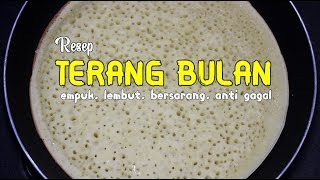 Enak Banget Cara Membuat Terang Bulan Pakai Teflon  Resep Anti Gagal [upl. by Giles]