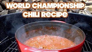 National Champion Chili Recipe 2018 [upl. by Spears]