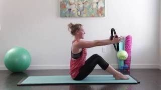 10Minute Pilates Ring Workout [upl. by Greenebaum185]