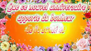 Joyeux Anniversaire ma chère amie [upl. by Tabib]