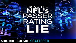 Correcting the NFL’s passer rating lie [upl. by Maribeth]