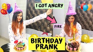 WORST BIRTHDAY PRANK EVER 😡 I GOT REALLY ANGRY [upl. by Ahsoj]