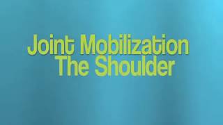 Shoulder Joint Mobilization  Anterior Glide [upl. by Sydalg]