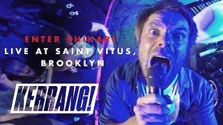 ENTER SHIKARI Live at Saint Vitus in Brooklyn New York [upl. by Nekcarb]