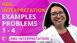 Arterial Blood Gas ABG Interpretation  Example Problems 14  LevelUpRN [upl. by Affay]