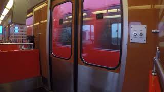 Helsinki Metro M100 167 Ride HakaniemiItäkeskus GTOVVVF [upl. by Ferriter]