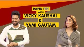 Vicky Kaushal Reveals Some Secrets In This Rapid Fire [upl. by Daniell]