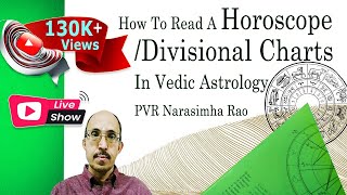 How to read a HoroscopeDivisional Charts in Vedic Astrology by PVR Narasimha Rao [upl. by Nadnerb372]