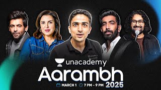 UNLIMITED EDUCATION 4499Year 🗿🔥  Unacademy Aarambh 2025 [upl. by Nerret618]