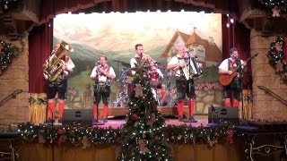 Epcot Germany Biergarten Christmas Show Highlights  Holidays Around The World 2013 Disney [upl. by Lesirg827]