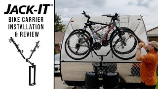 JackIt 2 Bike Carrier Installation amp Review [upl. by Yrneh]